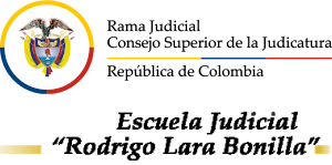 Logotipo de Escuela Judicial "Rodrigo Lara Bonilla"