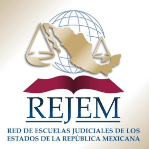 Logotipo de Red de Escuelas Judiciales de los Estados de la República Méxicana (REJEM)