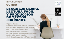 Imagen noticia Curso lenguaje claro  